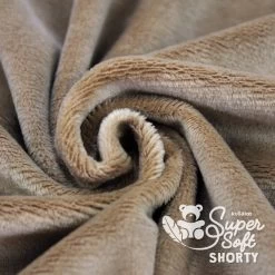 Plüsch Braun / Taupe – 1,5 Mm SuperSoft SHORTY 11 Plüsch Braun / Taupe – 1,5 Mm SuperSoft SHORTY -Kullaloo pluesch braun taupe meterware supersoft shorty 3
