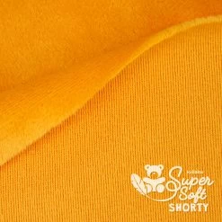 Plüschstoff Orange – 1,5 Mm SuperSoft SHORTY 11 Plüschstoff Orange – 1,5 Mm SuperSoft SHORTY -Kullaloo pluesch orange meterware supersoft shorty 2