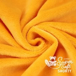 Plüschstoff Orange – 1,5 Mm SuperSoft SHORTY 12 Plüschstoff Orange – 1,5 Mm SuperSoft SHORTY -Kullaloo pluesch orange meterware supersoft shorty 3
