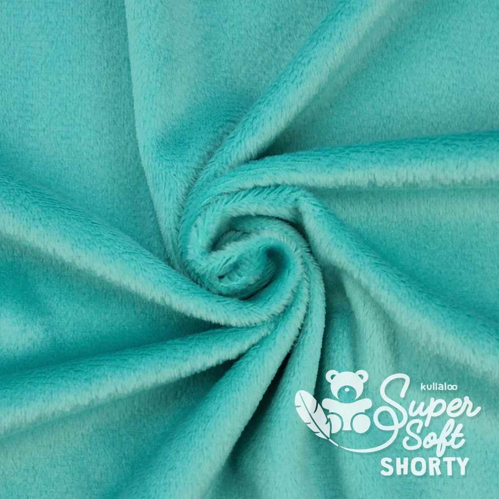 Plüschstoff Petrol – 1,5 Mm SuperSoft SHORTY 2 Plüschstoff Petrol – 1,5 Mm SuperSoft SHORTY – Bild 2