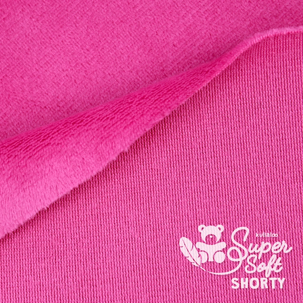 Plüschstoff Pink / Fuchsia – 1,5 Mm SuperSoft SHORTY 3 Plüschstoff Pink / Fuchsia – 1,5 Mm SuperSoft SHORTY – Bild 3