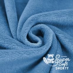 Plüschstoff Rauchblau – 1,5 Mm SuperSoft SHORTY -Kullaloo pluesch rauchblau meterware supersoft shorty 3 1