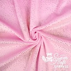 Plüsch Stoff Glitzer Rosa – 2 Mm SuperSoft SPARKLE -Kullaloo pluesch stoff glitzer hotpink 4