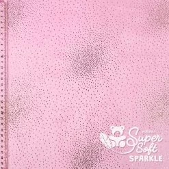 Plüsch Stoff Glitzer Rosa – 2 Mm SuperSoft SPARKLE -Kullaloo pluesch stoff glitzer hotpink 6