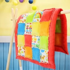 Plüschstoff Rot – 1,5 Mm SuperSoft SHORTY -Kullaloo pluesch stoffe bygraziela rag puff quilt 1