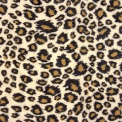 SHANNON Plüschstoff Gepard /Leopard – 3 Mm Flor – 0,5m