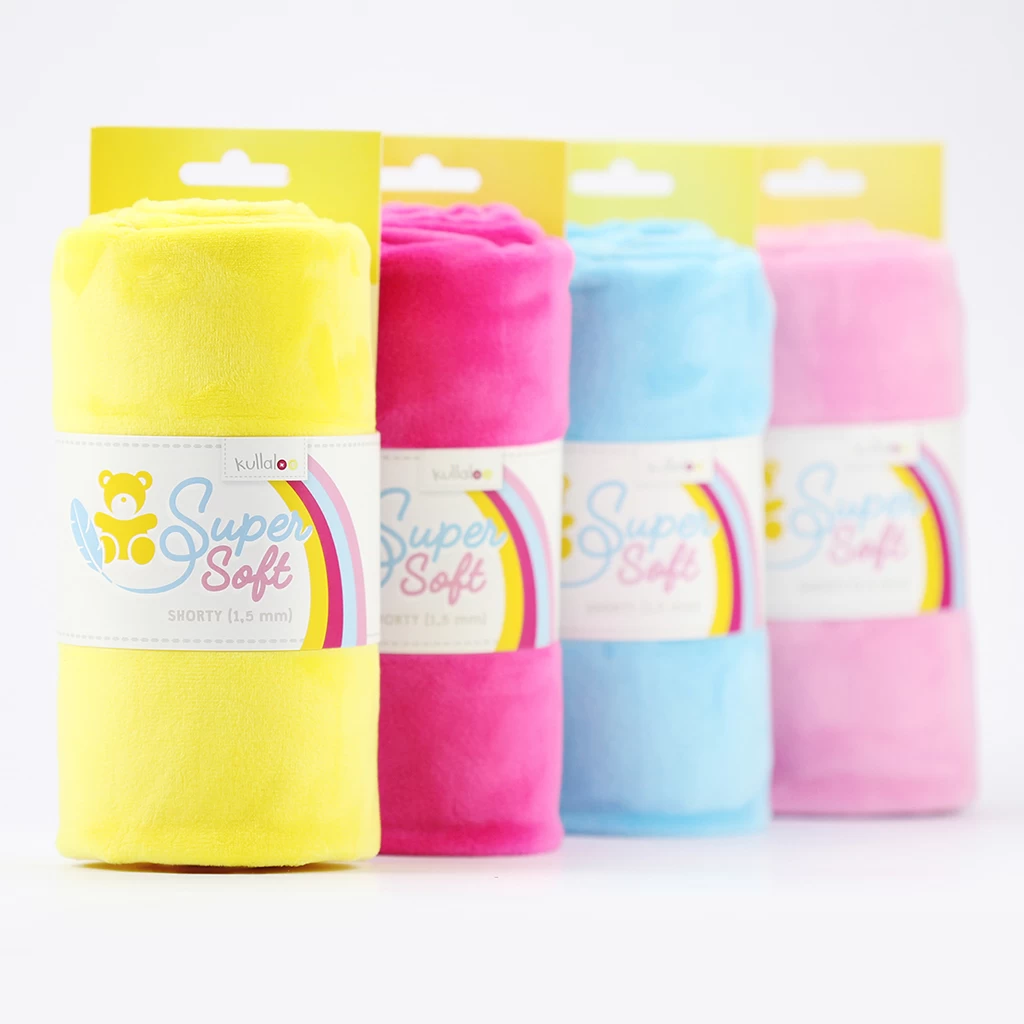 Plüschstoff Rosa – 1,5 Mm SuperSoft SHORTY 11 Plüschstoff Rosa – 1,5 Mm SuperSoft SHORTY – Bild 11