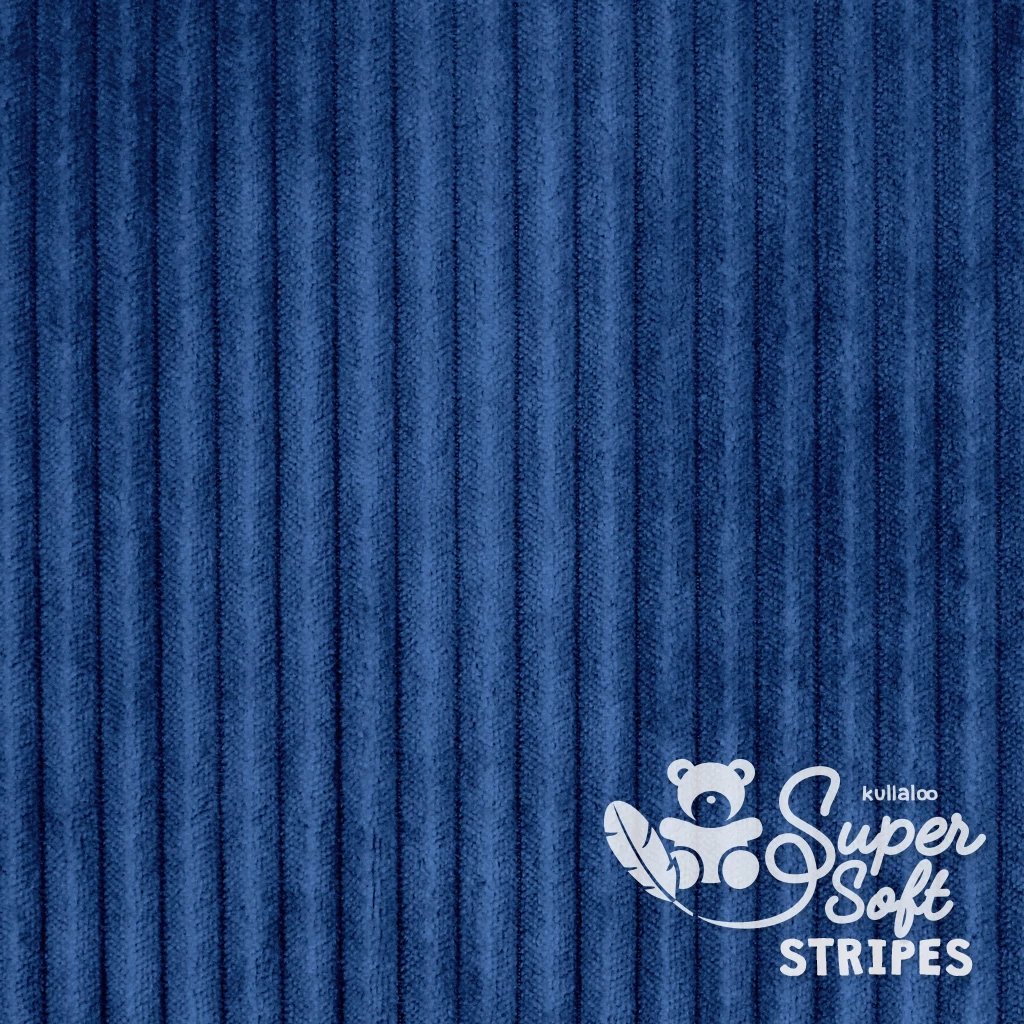 Streifen Minky Stoff Dunkelblau – 5 Mm SuperSoft STRIPES 2 Streifen Minky Stoff Dunkelblau – 5 Mm SuperSoft STRIPES – Bild 2