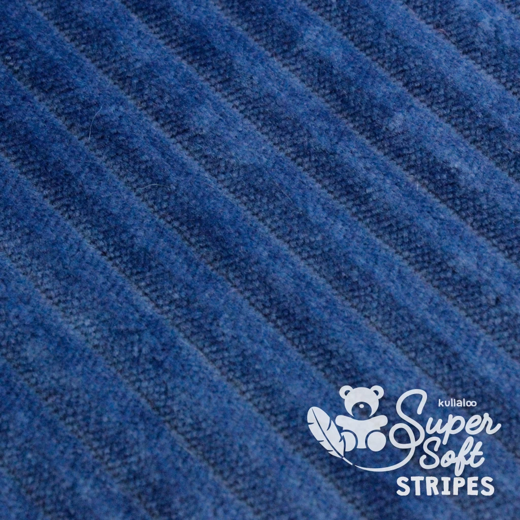 Streifen Minky Stoff Dunkelblau – 5 Mm SuperSoft STRIPES 5 Streifen Minky Stoff Dunkelblau – 5 Mm SuperSoft STRIPES – Bild 5