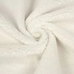 PlushMinky™ Minky Stoff Wollweiß ("Pristine") – 3 Mm Flor – 0,5m -Kullaloo plush minky pristine 3