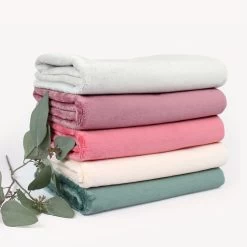 PlushMinky™ Minky Stoff Jade ("Jadeite") – 3 Mm Flor – 0,5m -Kullaloo plushminky stoffpaket eukalyptus 4 3