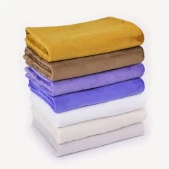 PlushMinky™ Minky Stoff "Chai Tea" – 3 Mm Flor – 0,5m -Kullaloo plushminky stoffpaket lilabraun 1