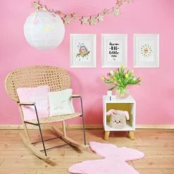 Bilder Babyzimmer: A4 Poster 3er-Set Mit Eulen Mama & Baby -Kullaloo poster 3er set eulen illustration 7