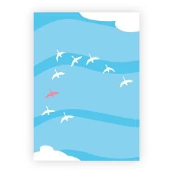 Poster Für Babyzimmer: A4 3er-Set Mit Gänse Illustration Und Spruch "Spread Your Wings And Fly" 19 Poster Für Babyzimmer: A4 3er-Set Mit Gänse Illustration Und Spruch "Spread Your Wings And Fly" -Kullaloo poster 3er set gaense illustration 6