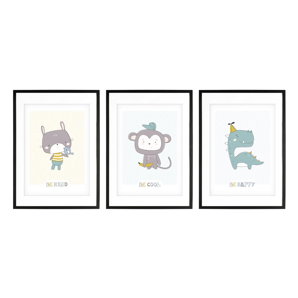 Kinderzimmer Wanddeko Set Mit 3 A4-Postern Und Wandtattoos Zum Selbstgestalten 11 Kinderzimmer Wanddeko Set Mit 3 A4-Postern Und Wandtattoos Zum Selbstgestalten – Bild 11