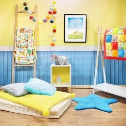 A3 Kunstdruck Kinderzimmer: Aquarell "Hase Träumt Auf Wiese" -Kullaloo poster A3 hase wiese aquarell 5