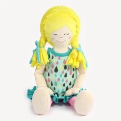 Schnittmuster Puppe „LULU“ Mit Stickdateien -Kullaloo puppe naehen stoff 3