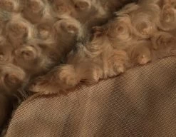 SHANNON Rosenplüsch Braun – 12 Mm Flor – 0,5m -Kullaloo rosenpluesch braun 2