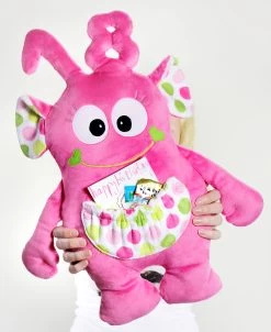 Nähanleitung Alien „B-DAY BIBS“ Inkl. Stickdateien -Kullaloo schnittmuster alien kuscheltier b day bibs