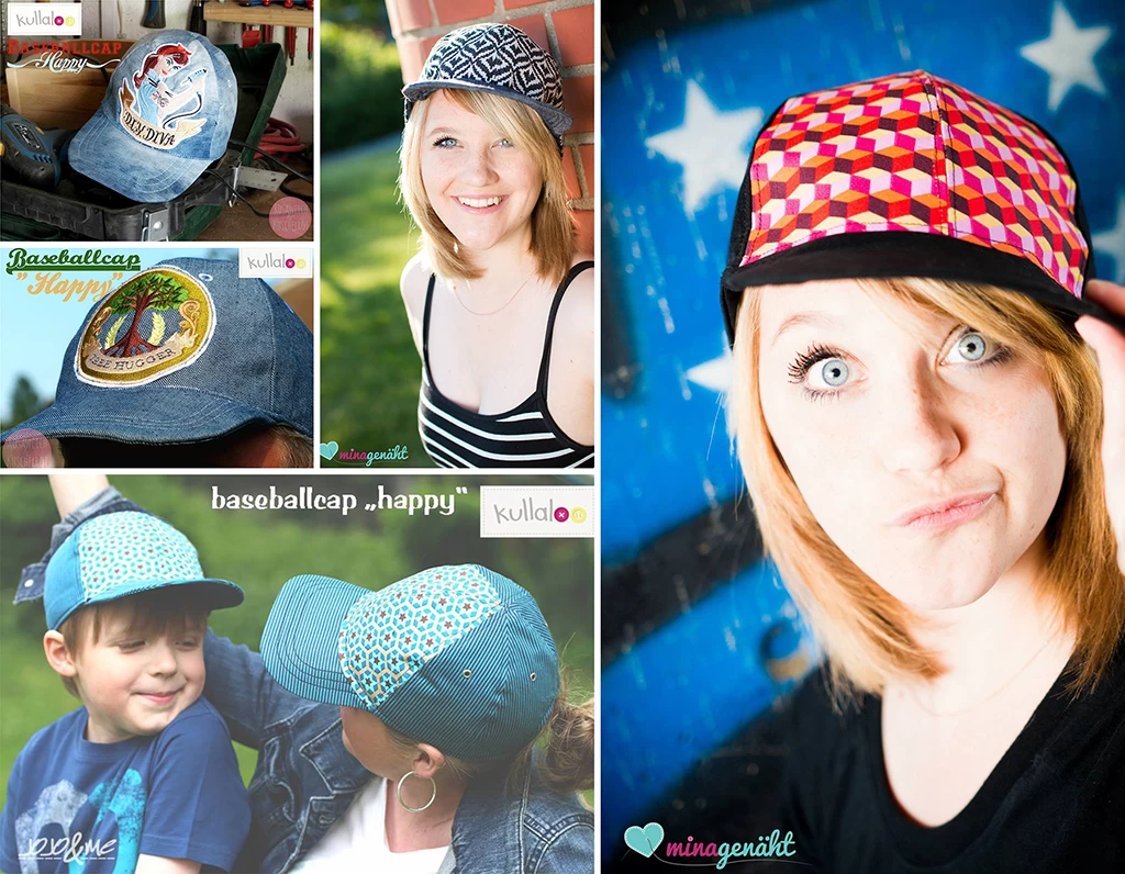 Nähanleitung Basecap „HAPPY“ Für Kinder & Erwachsene Inkl. Stickdateien 7 Nähanleitung Basecap „HAPPY“ Für Kinder & Erwachsene Inkl. Stickdateien – Bild 7