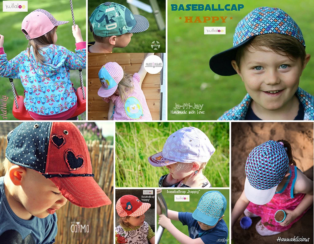Nähanleitung Basecap „HAPPY“ Für Kinder & Erwachsene Inkl. Stickdateien 6 Nähanleitung Basecap „HAPPY“ Für Kinder & Erwachsene Inkl. Stickdateien – Bild 6