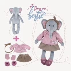 Puppenkleidung Nähen Für Dein Dress Me Bestie ★ Klamotten SUPER BUNDLE ★ (ohne Kuscheltier) -Kullaloo schnittmuster dress me bestie 1
