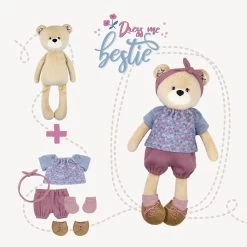 Nähanleitung BÄR BETSY ✚ Stickdateien (ohne Kleidung) ♥ Dress Me Bestie Serie 13 Nähanleitung BÄR BETSY ✚ Stickdateien (ohne Kleidung) ♥ Dress Me Bestie Serie -Kullaloo schnittmuster dress me bestie teddy anziehen