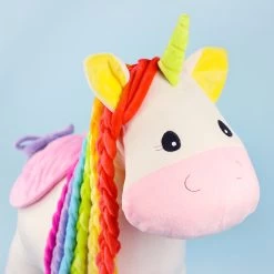 Nähanleitung Einhorn & Pferd "Big LADY LU" Zum Einhorn Selber Nähen -Kullaloo schnittmuster einhorn stofftier naehen big lady lu 6