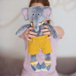Ebook ELEFANT EDDY ✚ Stickdateien (ohne Kleidung) ♥ Dress Me Bestie Serie -Kullaloo schnittmuster elefant dress me bestie mit kleidung 1