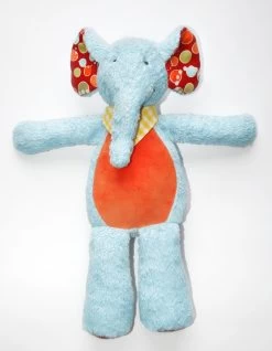 Elefant Nähanleitung: Papierschnittmuster "KUMI" -Kullaloo schnittmuster elefant kumi 2