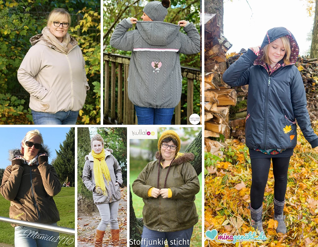 Schnittmuster Jacke "COZY" Für Damen 3 Schnittmuster Jacke "COZY" Für Damen – Bild 3