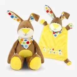 Doppel-Schnittmuster Hase „KULIO“ Als Stofftier Und Schnuffeltuch