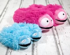 Zotteliger Langhaarplüsch Türkis – 30 Mm SuperSoft SHAGGY -Kullaloo schnittmuster hausschuhe kinder erwachsene coole kuller