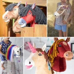 Hobby Horse Selber Machen Mit Schnittmuster "HOLLY" + Anleitung Für Halfter & Führstricke (PDF-eBook) -Kullaloo schnittmuster hobby horse naehbeispiele 2