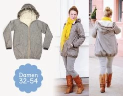 Schnittmuster Jacke "COZY" Für Damen