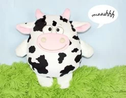 Nähanleitung Kuh „LAURELLA“ Inkl. Stickdateien -Kullaloo schnittmuster kuscheltier kuh laurella 1