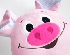 Nähanleitung Schweine "LANDOLIN & LANDOLINCHEN" Inkl. Stickdateien -Kullaloo schnittmuster kuscheltier schwein landolin 1