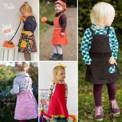 Schnittmuster Latzkleid "MONIKA" Für Kinder -Kullaloo schnittmuster latzkleid monika probenaehergebnisse 2