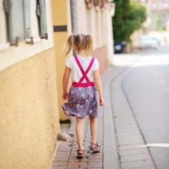 Schnittmuster Latzkleid "MONIKA" Für Kinder -Kullaloo schnittmuster latzrock naehanleitung