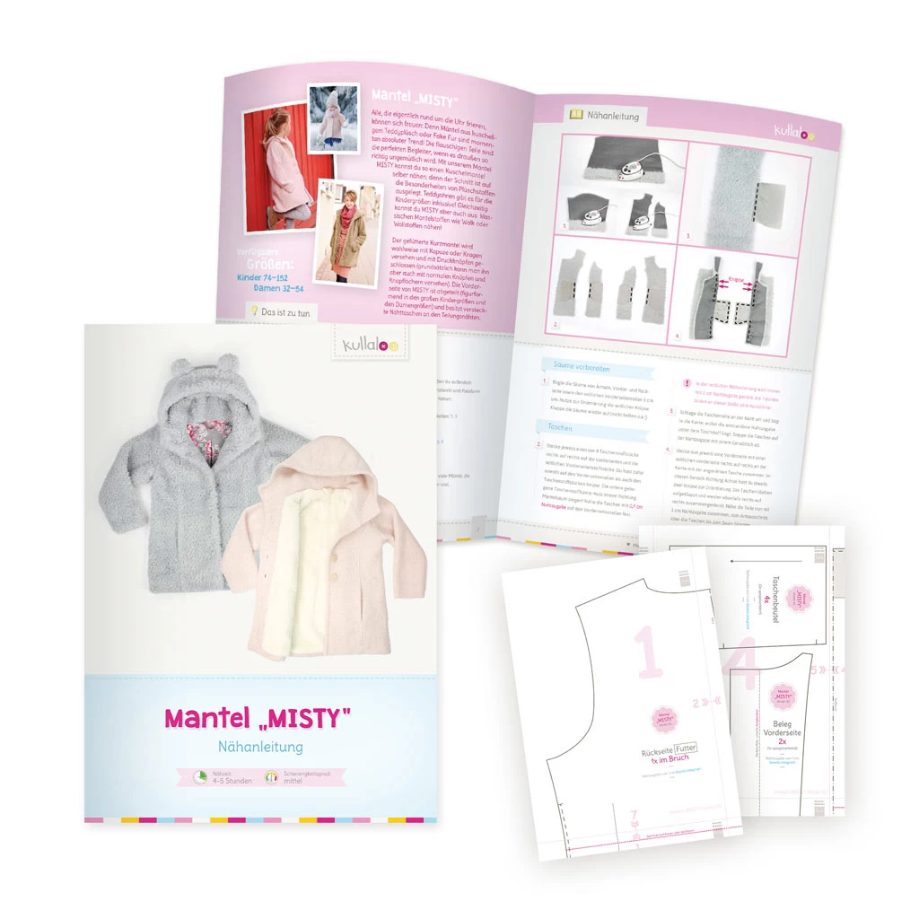 Kurzmantel Nähen Mit Schnittmuster Mantel "MISTY" Für Damen 6 Kurzmantel Nähen Mit Schnittmuster Mantel "MISTY" Für Damen – Bild 6