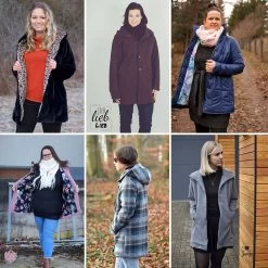 Kurzmantel Nähen Mit Schnittmuster Mantel "MISTY" Für Damen 16 Kurzmantel Nähen Mit Schnittmuster Mantel "MISTY" Für Damen -Kullaloo schnittmuster mantel misty probenaehen damen 2