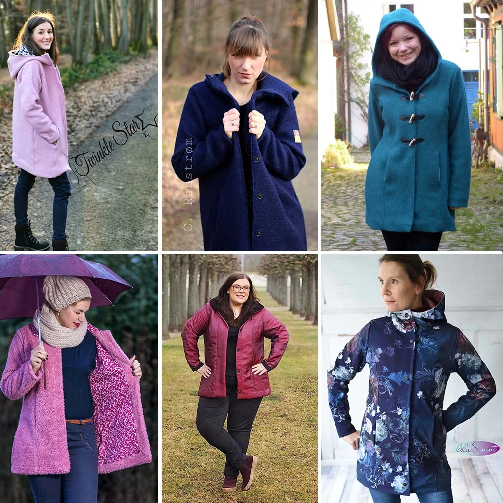 Kurzmantel Nähen Mit Schnittmuster Mantel "MISTY" Für Damen 9 Kurzmantel Nähen Mit Schnittmuster Mantel "MISTY" Für Damen – Bild 9