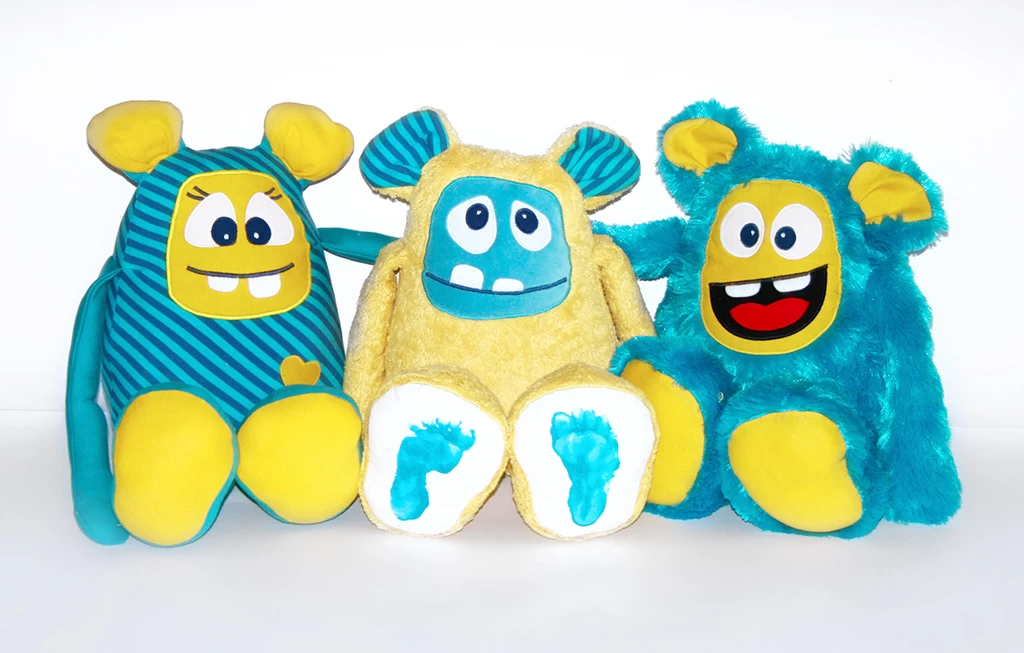 Doppel-eBook Monster Als Kuscheltier Und Wärmflaschenbezug Inkl. Stickdateien 2 Doppel-eBook Monster Als Kuscheltier Und Wärmflaschenbezug Inkl. Stickdateien – Bild 2