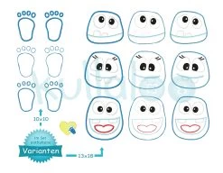 Doppel-eBook Monster Als Kuscheltier Und Wärmflaschenbezug Inkl. Stickdateien 14 Doppel-eBook Monster Als Kuscheltier Und Wärmflaschenbezug Inkl. Stickdateien -Kullaloo schnittmuster monster mit stickdateien 2