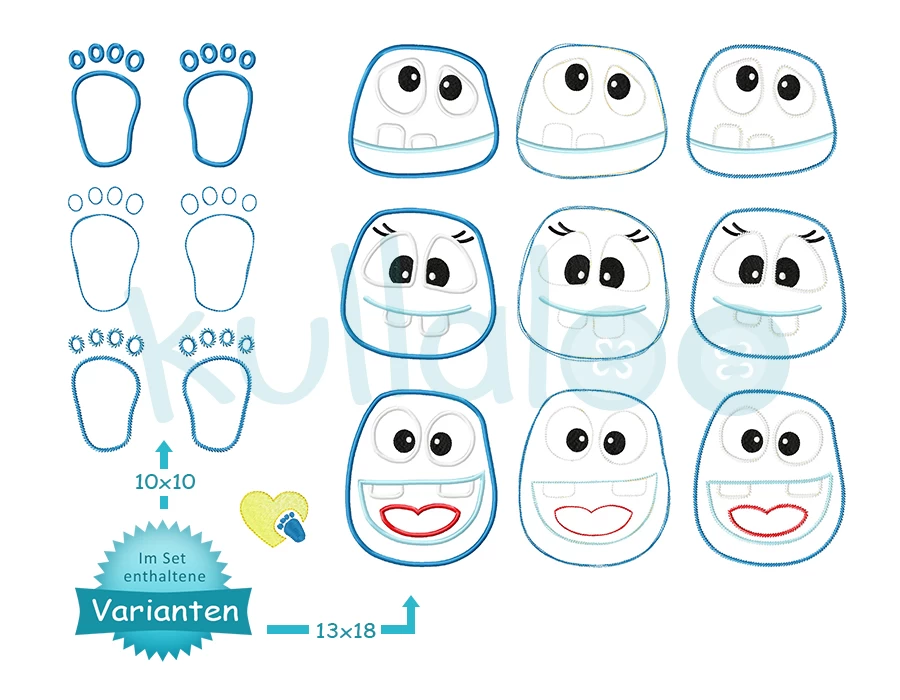 Doppel-eBook Monster Als Kuscheltier Und Wärmflaschenbezug Inkl. Stickdateien 6 Doppel-eBook Monster Als Kuscheltier Und Wärmflaschenbezug Inkl. Stickdateien – Bild 6