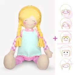 Schnittmuster Puppe „LULU“ Mit Stickdateien