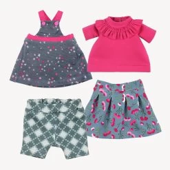 Kombi-Paket Schnittmuster Kuscheltiere "MELLY & MATTES" By Lila-Lotta + Puppenkleidung -Kullaloo schnittmuster puppenkleidung melly mattes by lila lotta 2