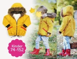 Schnittmuster Raglan-Jacke "COZY" Für Kinder