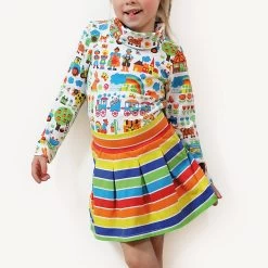 Rollkragen Shirt Nähen Für Damen Und Kinder: Doppel-eBook „RENATE“ -Kullaloo schnittmuster rollkragenpullover maedchen 1