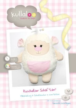 Zwei Schnittmuster Schaf „LARI“ & Lamm „LARINCHEN“ -Kullaloo schnittmuster schaf lari cover